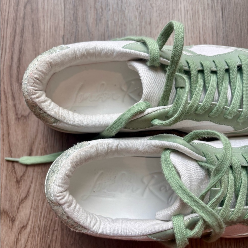 New London Rag Perry Glitter Detail Star Sneakers - Picture 7 of 7